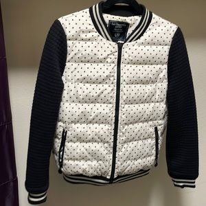 Women’s baseball puffer jacket